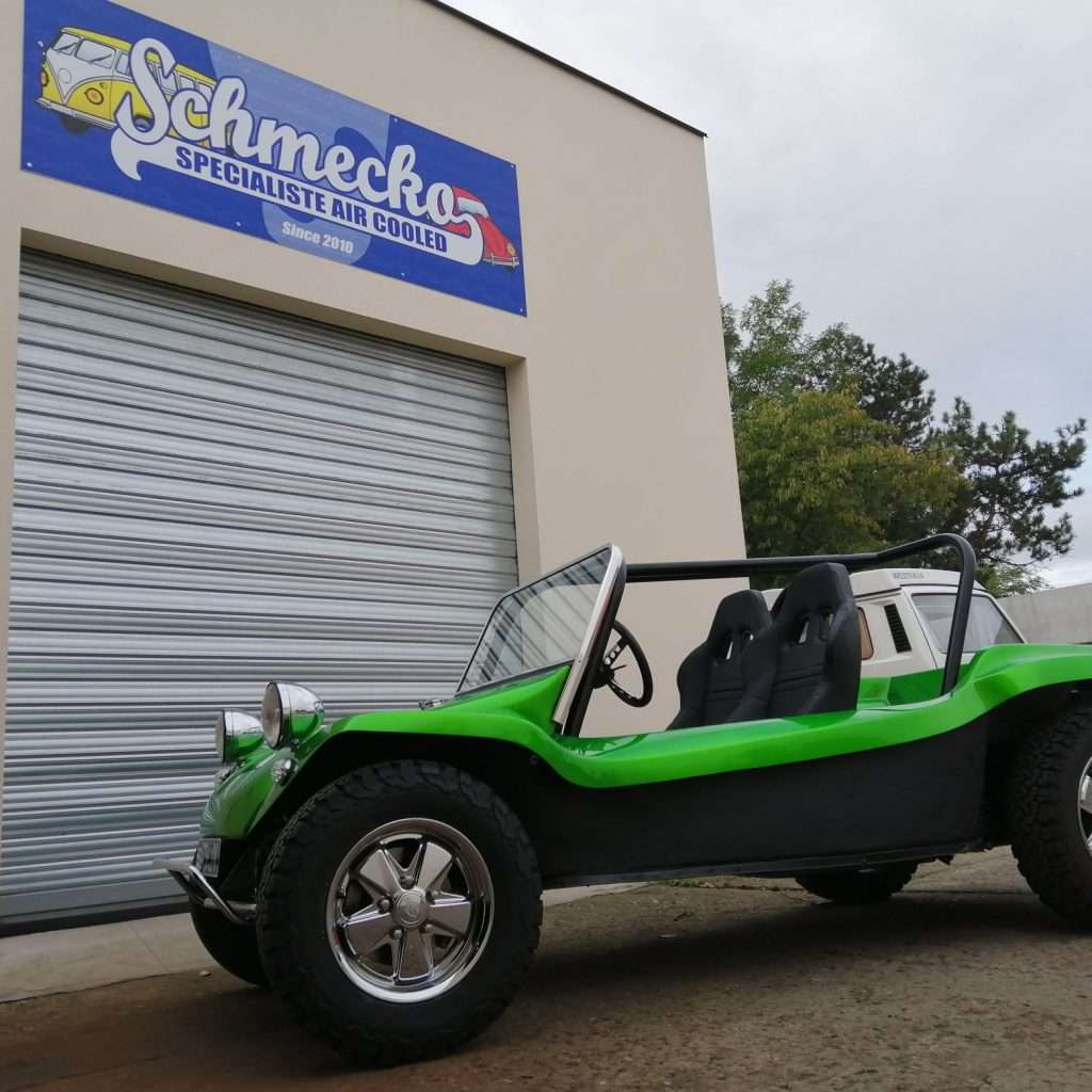 Finition sur le T2 westfalia, livraison buggy LM1 Schmecko