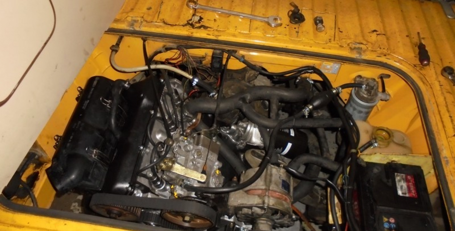 Ce T3 diesel reçoit un moteur reconditionné. Schmecko Spécialiste VW aircooled Ce T3 diesel reçoit un moteur reconditionné. Schmecko Spécialiste VW aircooled